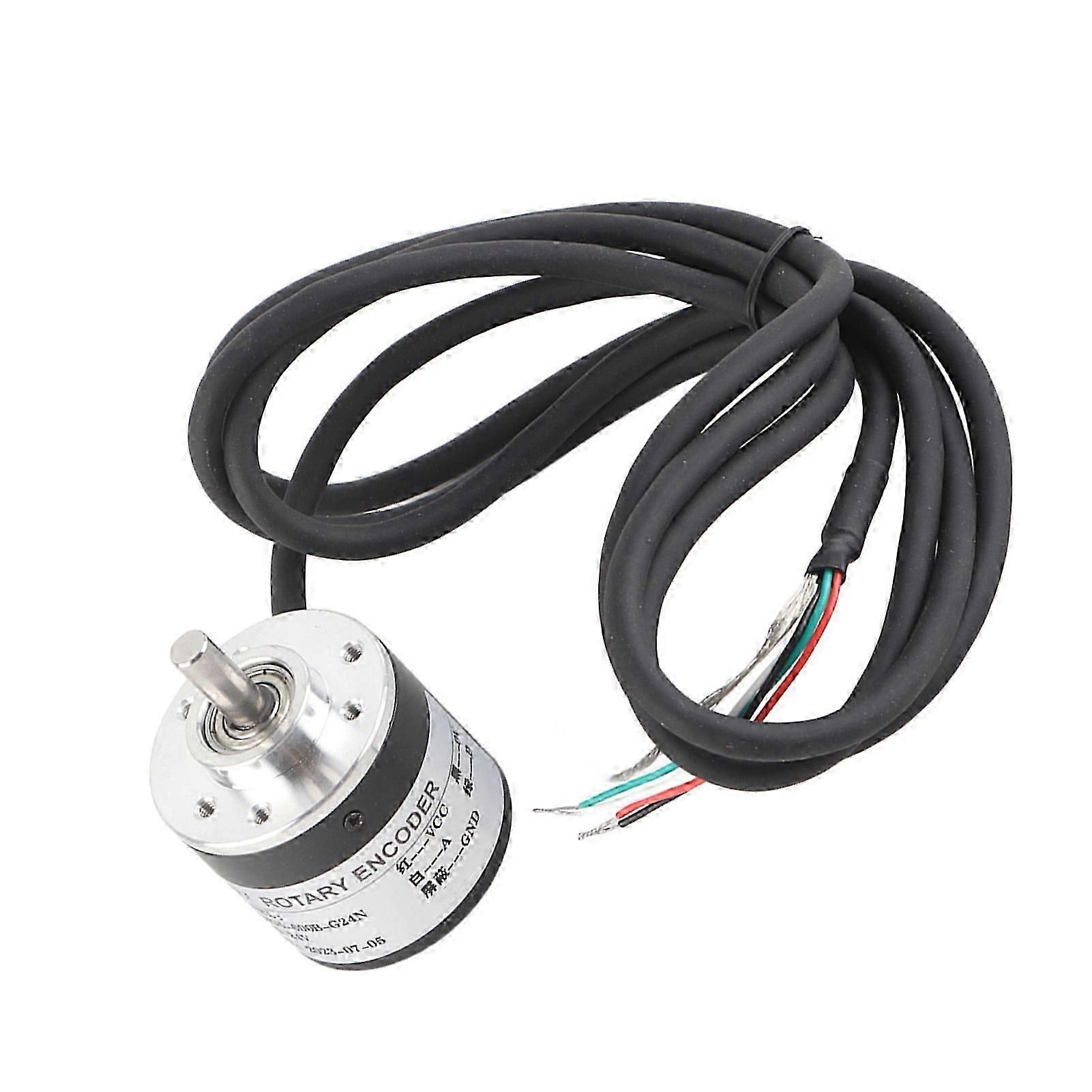 600P/R Magnetoelectric Incremental Rotation Encoder 5V?24V AB 2?Phases Shaft 6mm