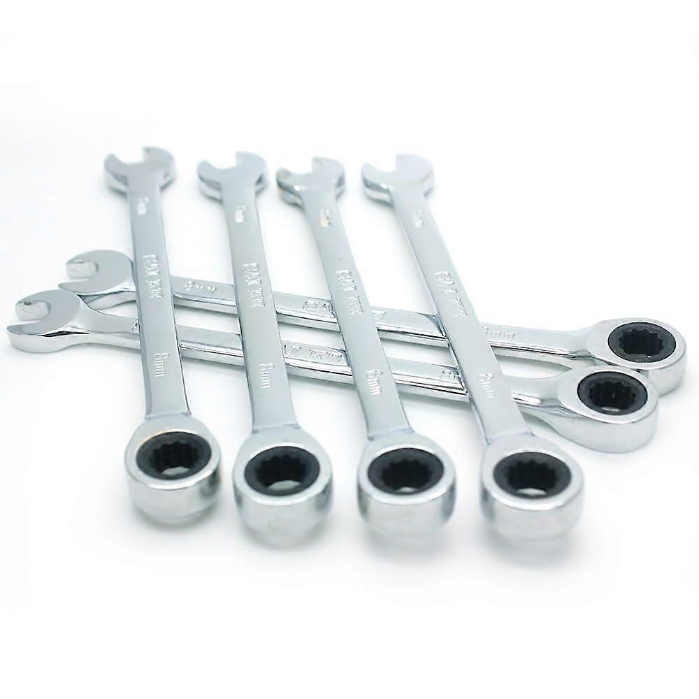 Wrench Set, Wrench, Ratchet Spanner, Metric Wrench for Hand Tool Repair, One Set of Wrenches (Color : 8mm)(23mm)