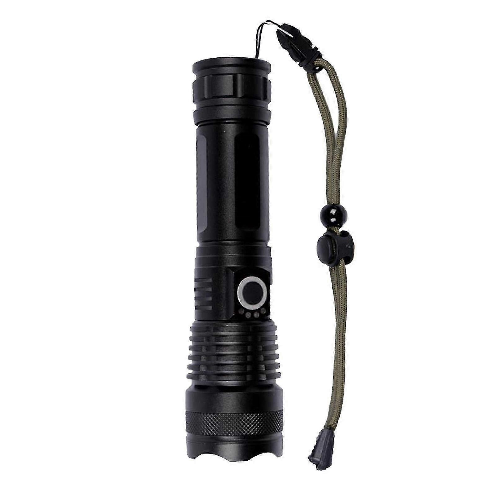 Rechargeable LED Flashlight Torch Lamp XHP50 XHP70.2 A90 18650 Battery
