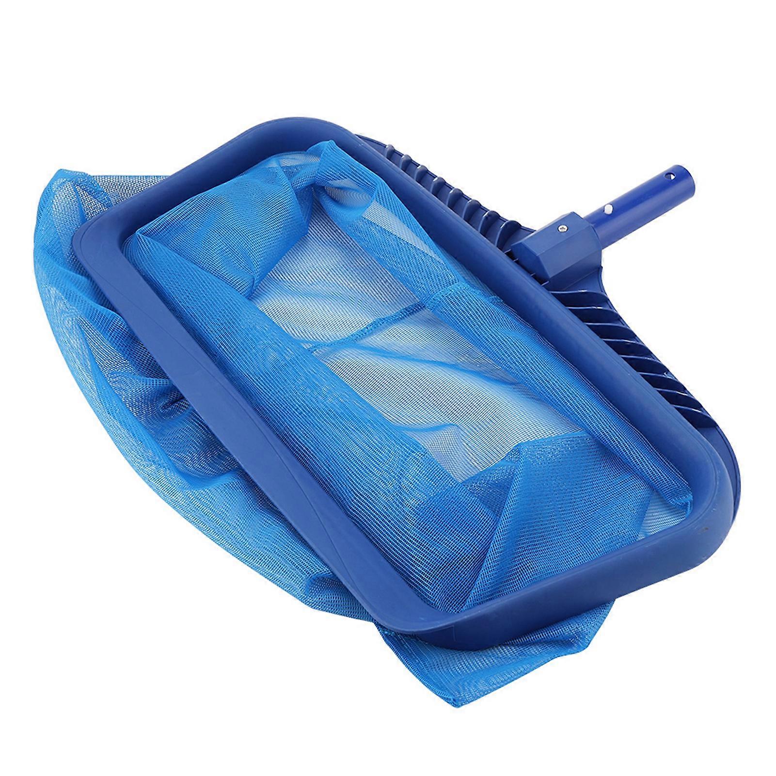 Écumoire à feuilles légère, filet à mailles fines, sac profond, outil de nettoyage pour piscine, bassin, baignoire