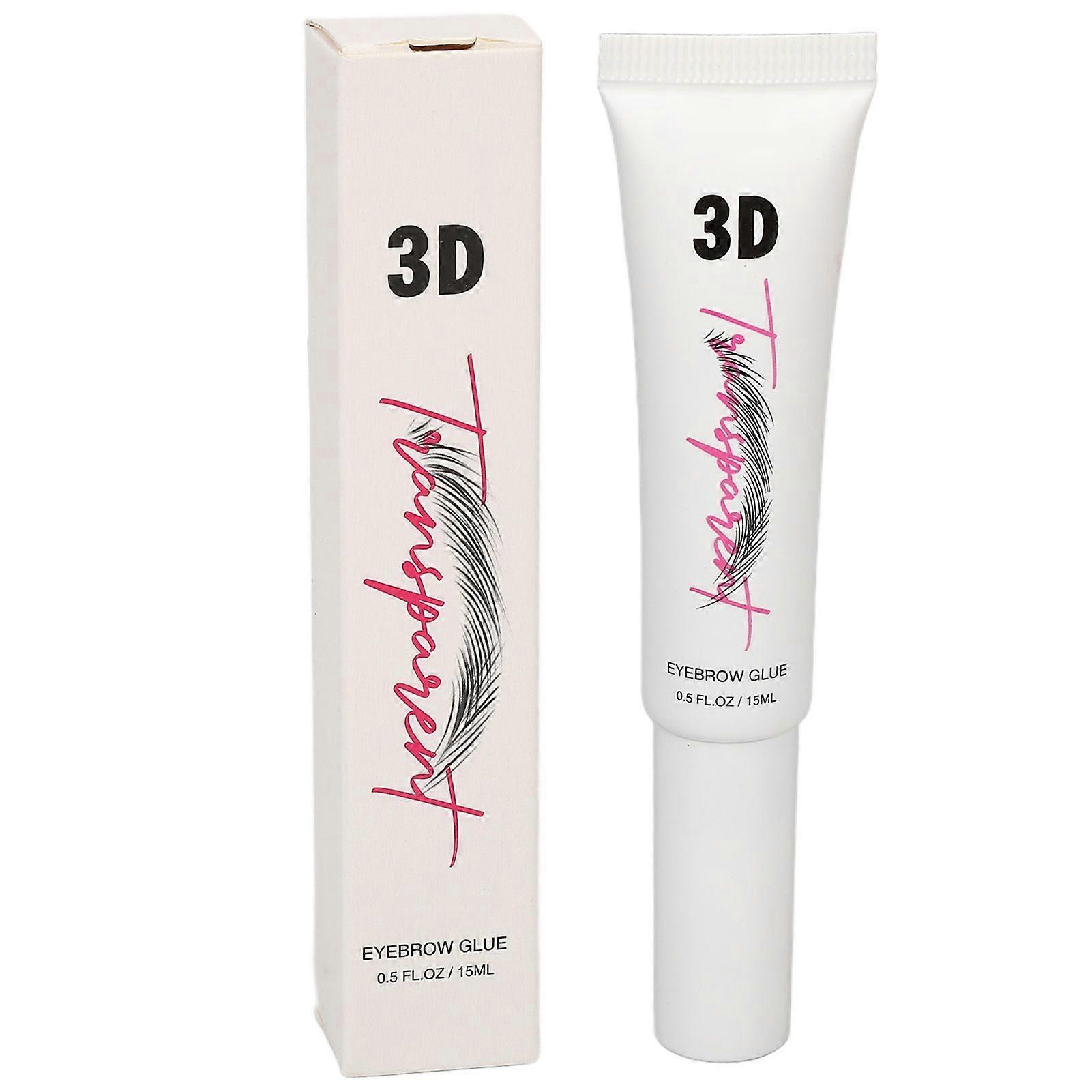 2025 Latest Model 15ml 3D Eyebrow Glue Waterproof Dry Immediately Eyebrow Styl...