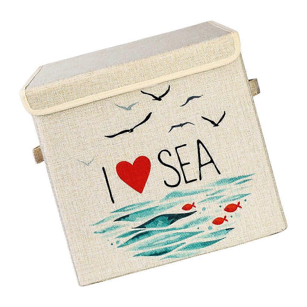 Storage Container Square Shape Assorted Color 30x30cm Socks Storage 1Pack