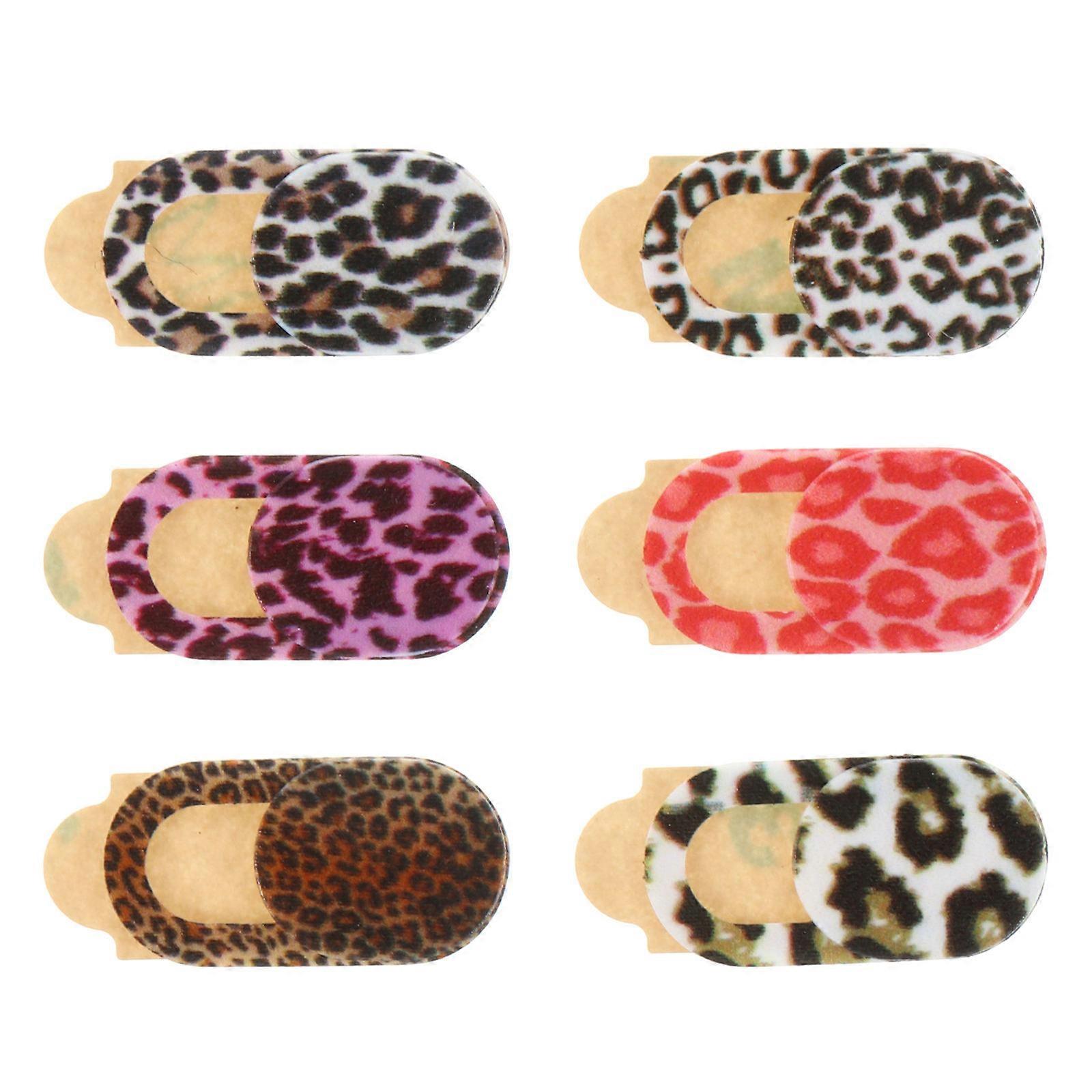 Creative Webcam Cover for Privacy Concerns Plastic Material 1X2CM 6Pcs