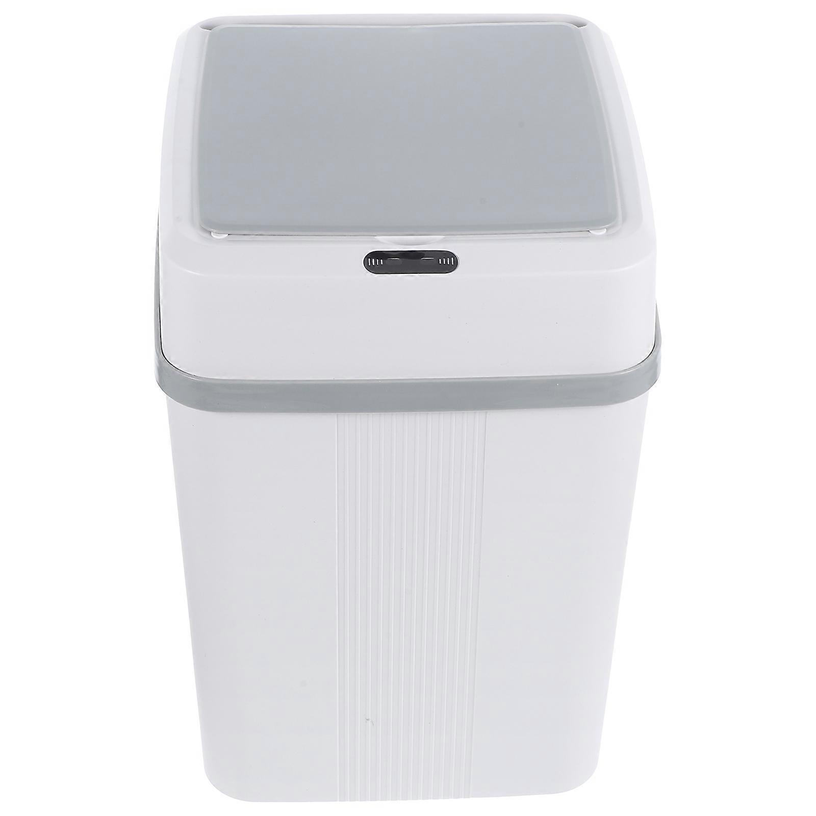 Motion Sensor Trash Can Automatic Lid Opening Smart Design Bathroom 1Set