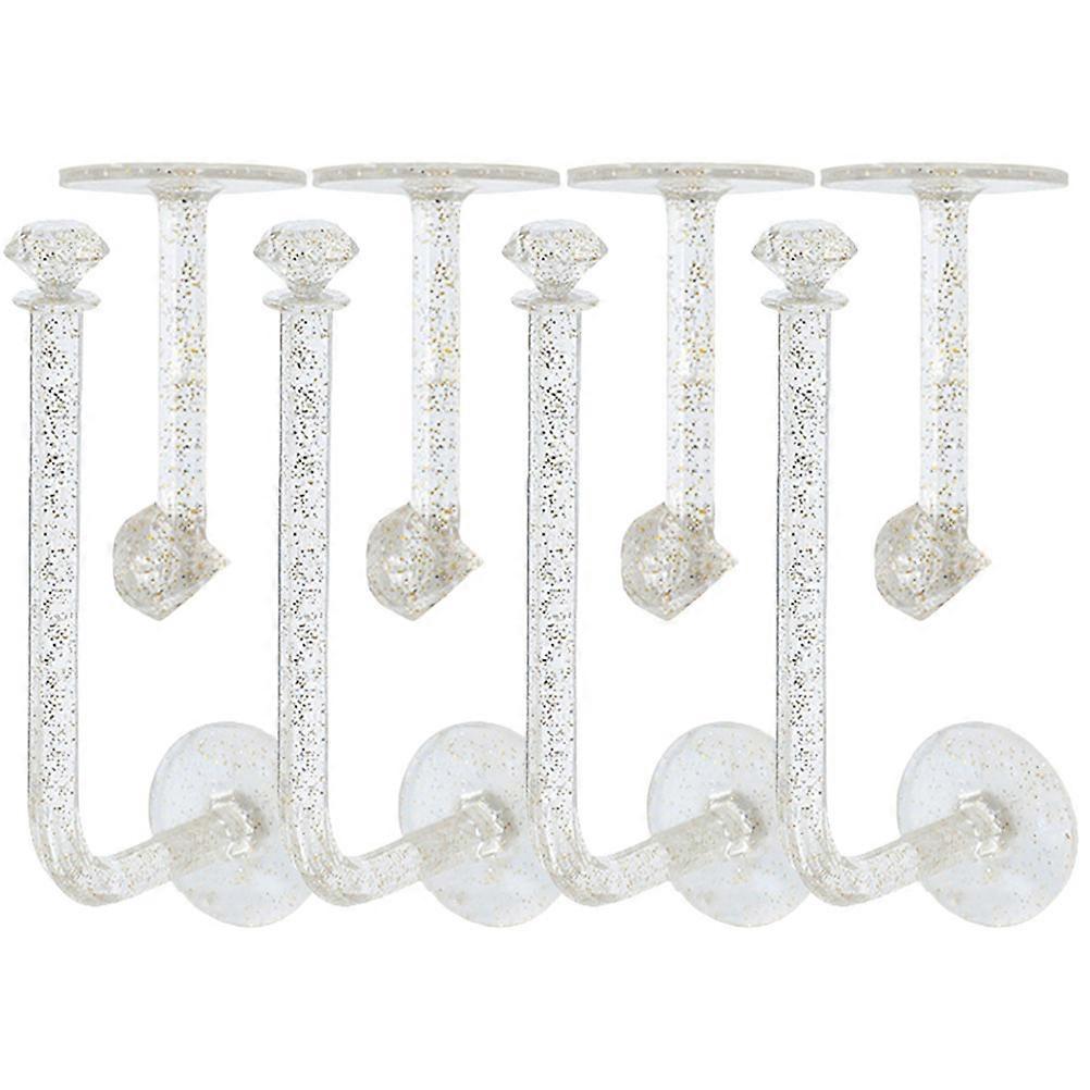 Delicate Wall Hook Organizing Accessories For Dressing Table Decorative Storage 8Pack