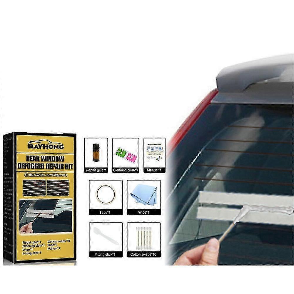 Rayhong Rear Window Defog Repair Kit Rear Window Heater Defroster Repair Kit