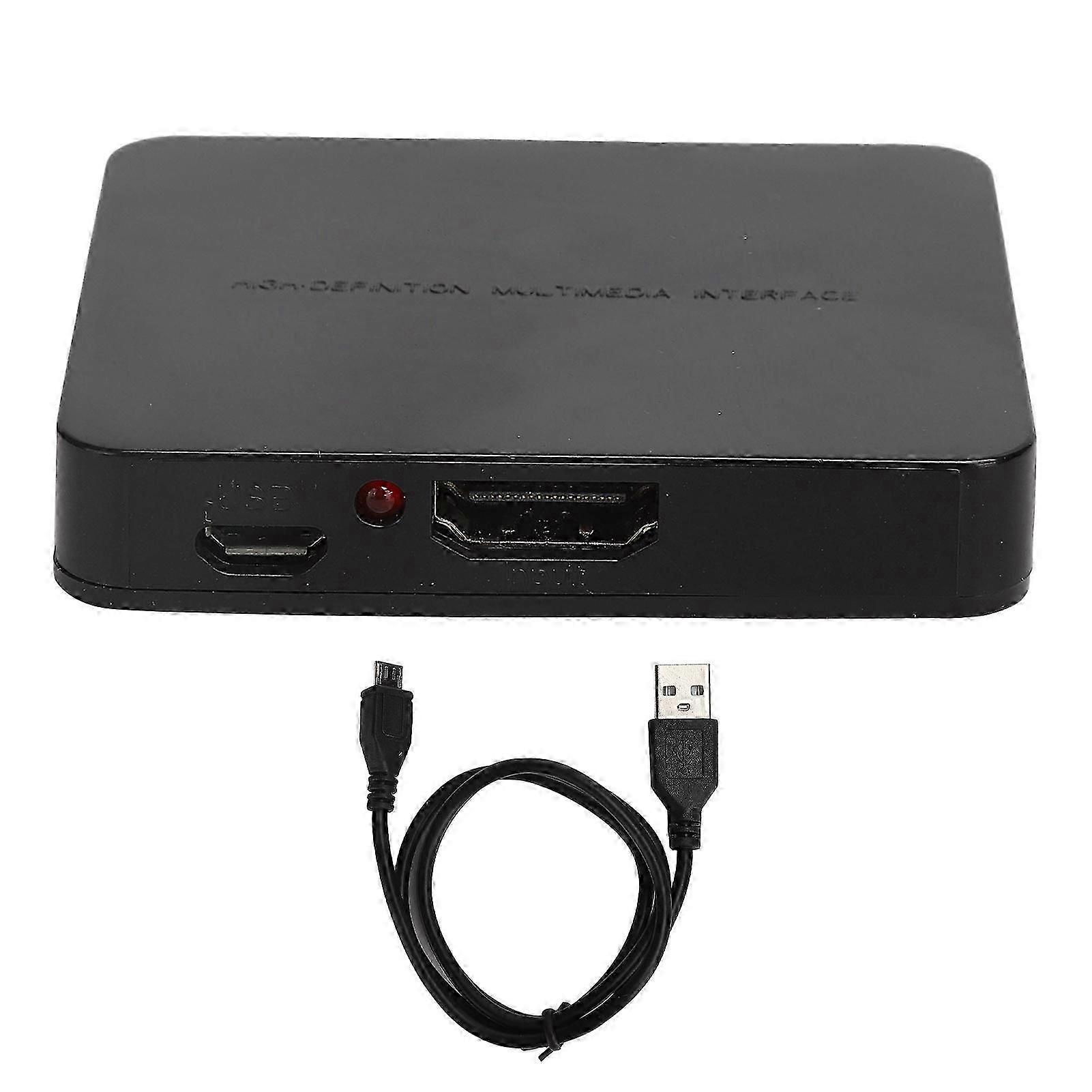 HD 4K Multimedia Interface Splitter 1 In 2 Out Switcher 1X2 Separation Amplifier for Home