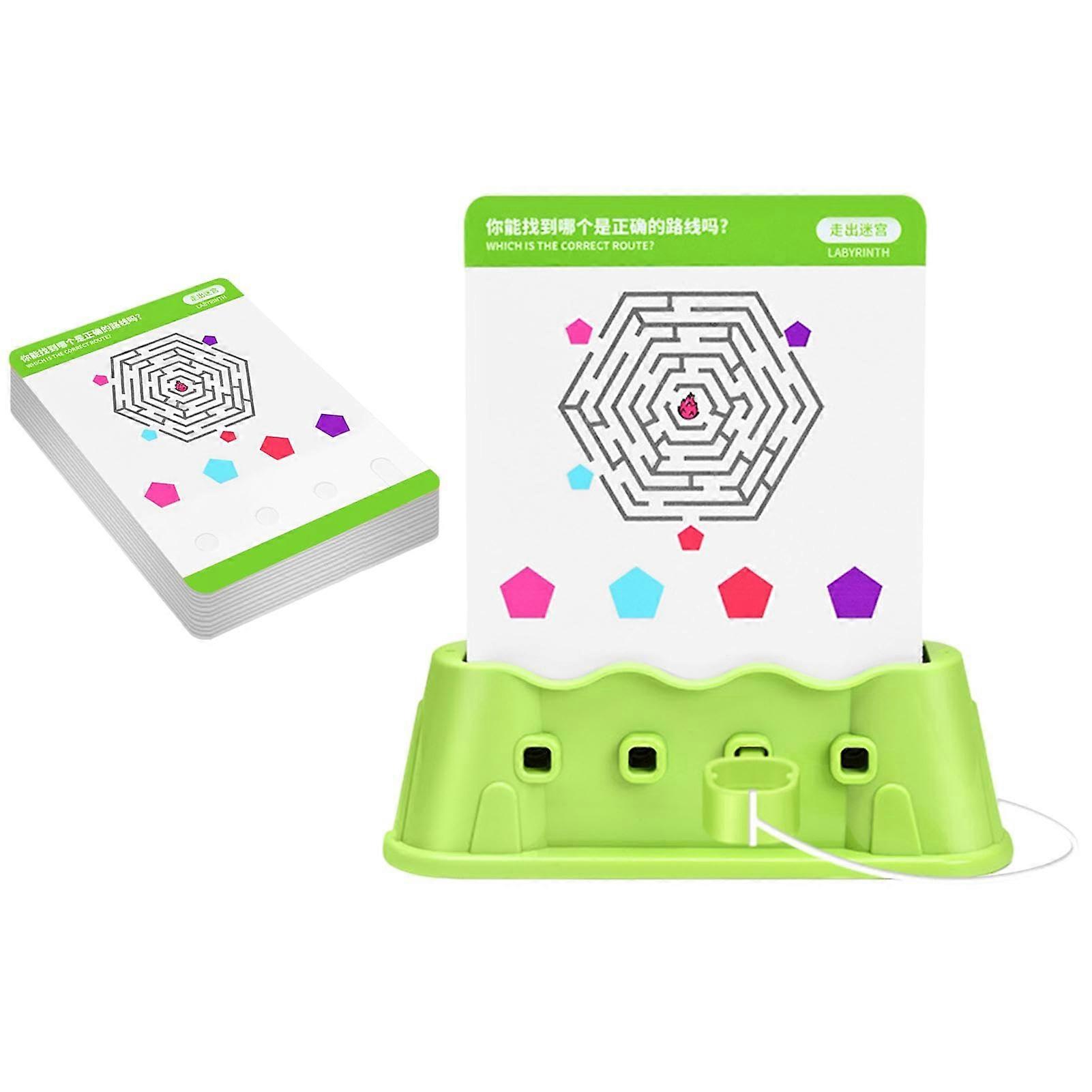 Logic Games for Children, Flashcards, Creative Lock and Key Toy, Fun Logic Games