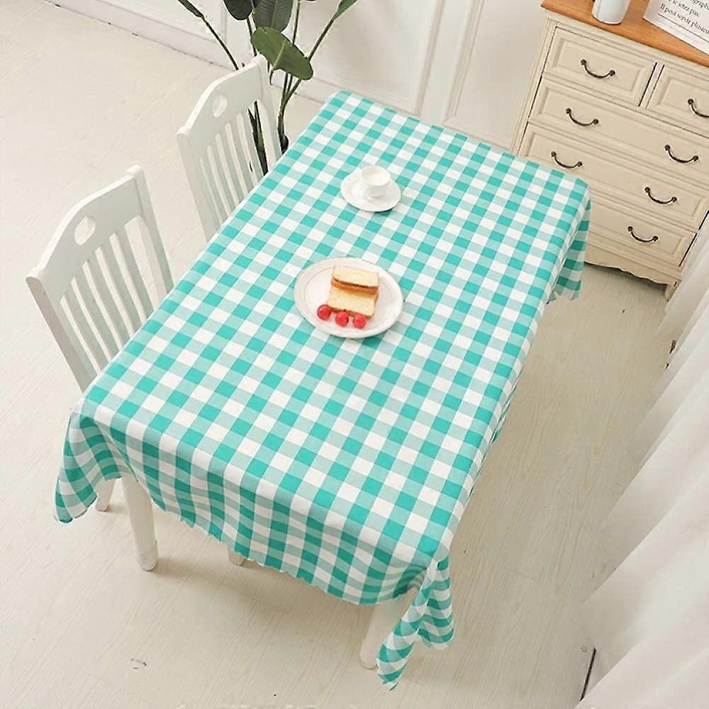 Oilcloth Tablecloth Washable Dark Green 140x180 Cm Rectangular