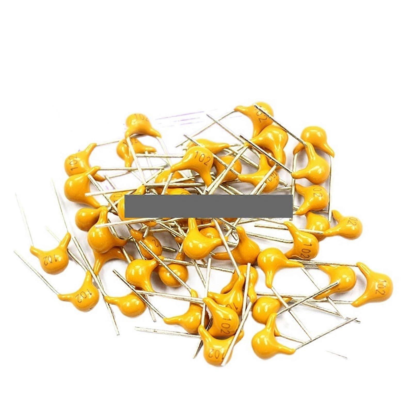 Multilayer Monolithic Ceramic Capacitor 100-Pack MLCC 0.01uF 10nF 10% 50V 0805 5.08mm Code 103
