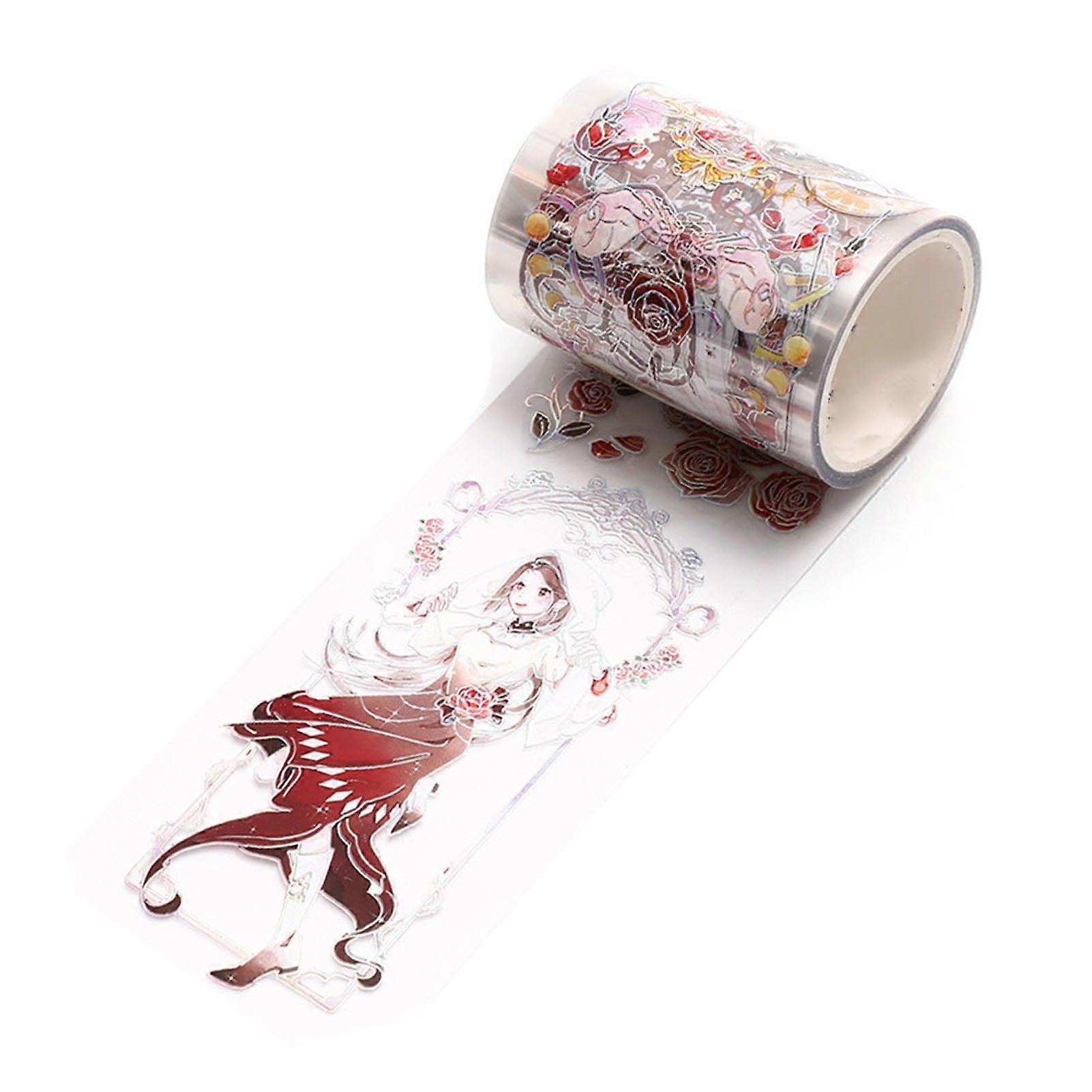 2025 Latest Model  Character Decorative Tape PET Stereo Stamping Process