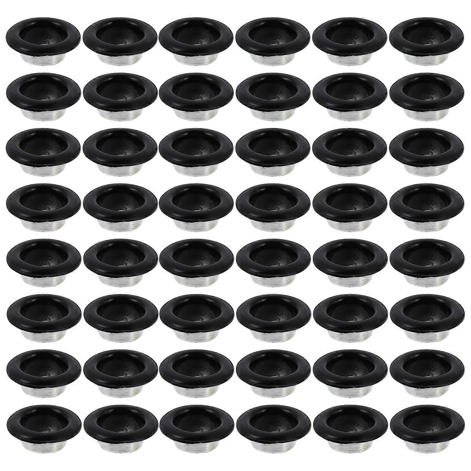 Threading Hole Eyelets Metal Eyelets Iron Snap Fasteners Daily Needs Craft Projects 200Pcs