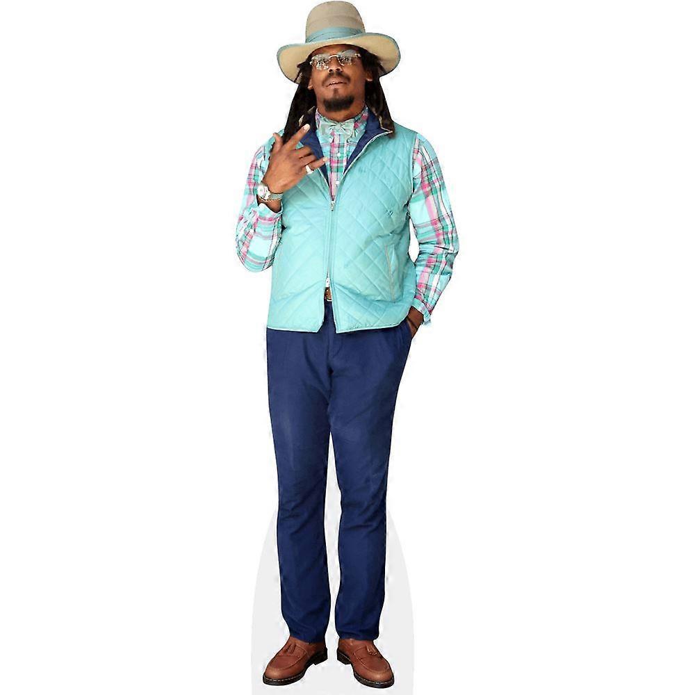Cameron Jerrell Newton (Waistcoat) Cardboard Cutout (lifesize OR mini size). Standee. Stand Up.
