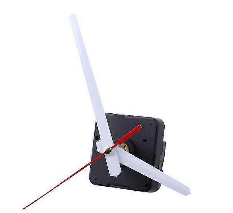 Wall Clock DIY Repair Parts Pendulum Movement Quartz Clock Motor and Accessories Mute Kit white paperback