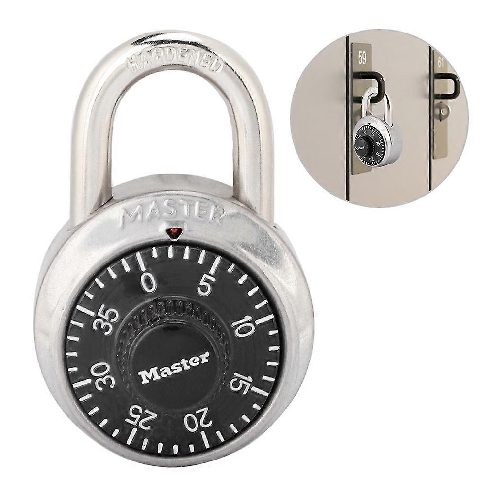 Rotary Digit Code Combination Padlock Round Security Lock for Door Cabinet