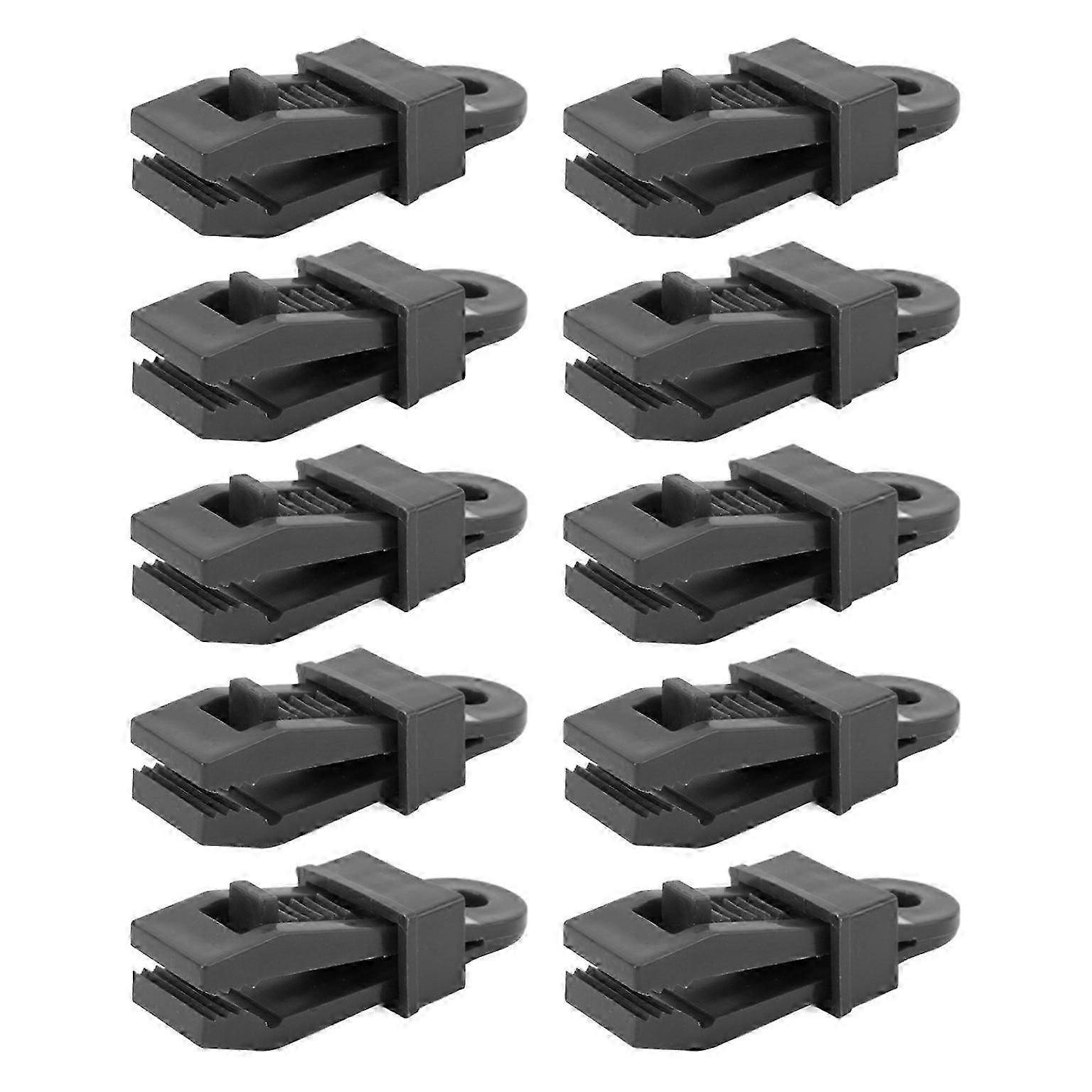 10pcs Professional Windproof Tarp Clips & Plastic Tarp Clamps-Good
