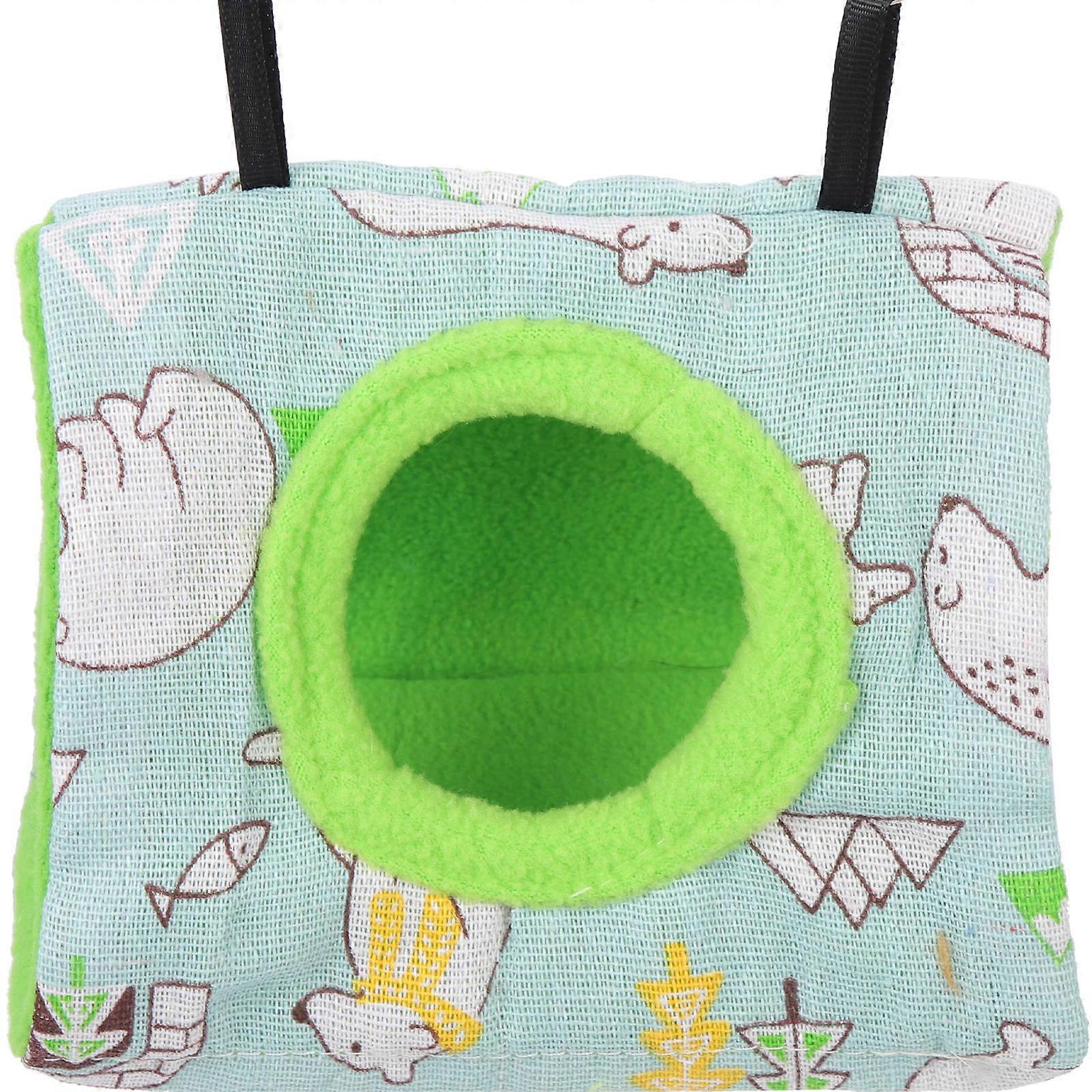 Durable Winter Bird Hammock for Parrots – Easy Install Indoor Nest for Comfortable Resting and Sleeping