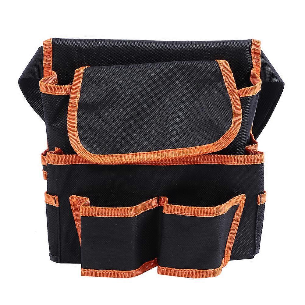 24x23cm Multifunctional Multiple Pockets Garden Storage Waist Bag Electrician Tool Container