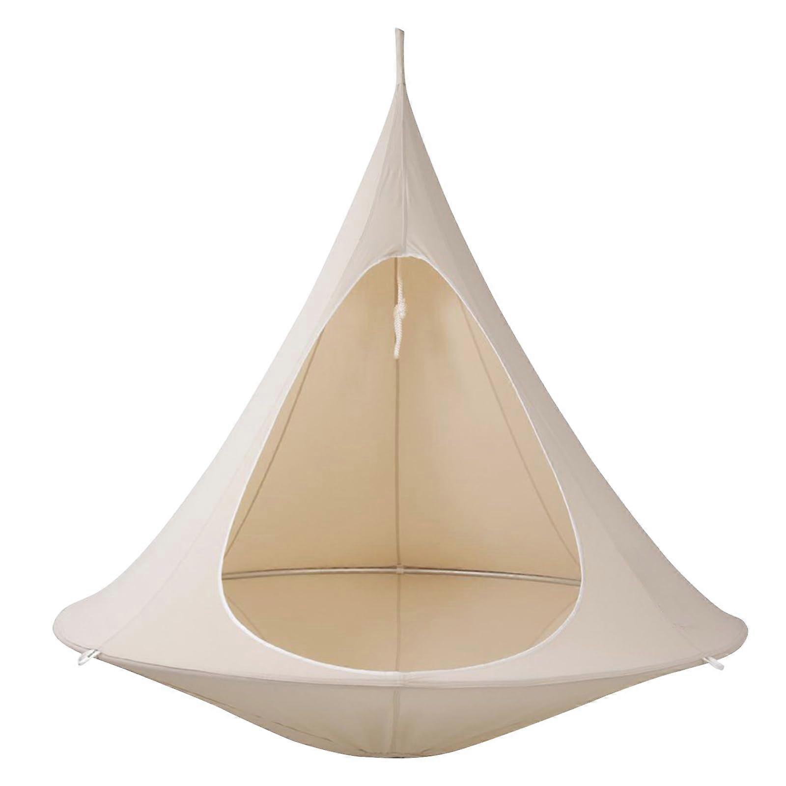 Hammock for Indoor and Outdoor Use, Nest Swing with Tent, 1200D Oxford Fabric, Blackout Tent (110 cm)