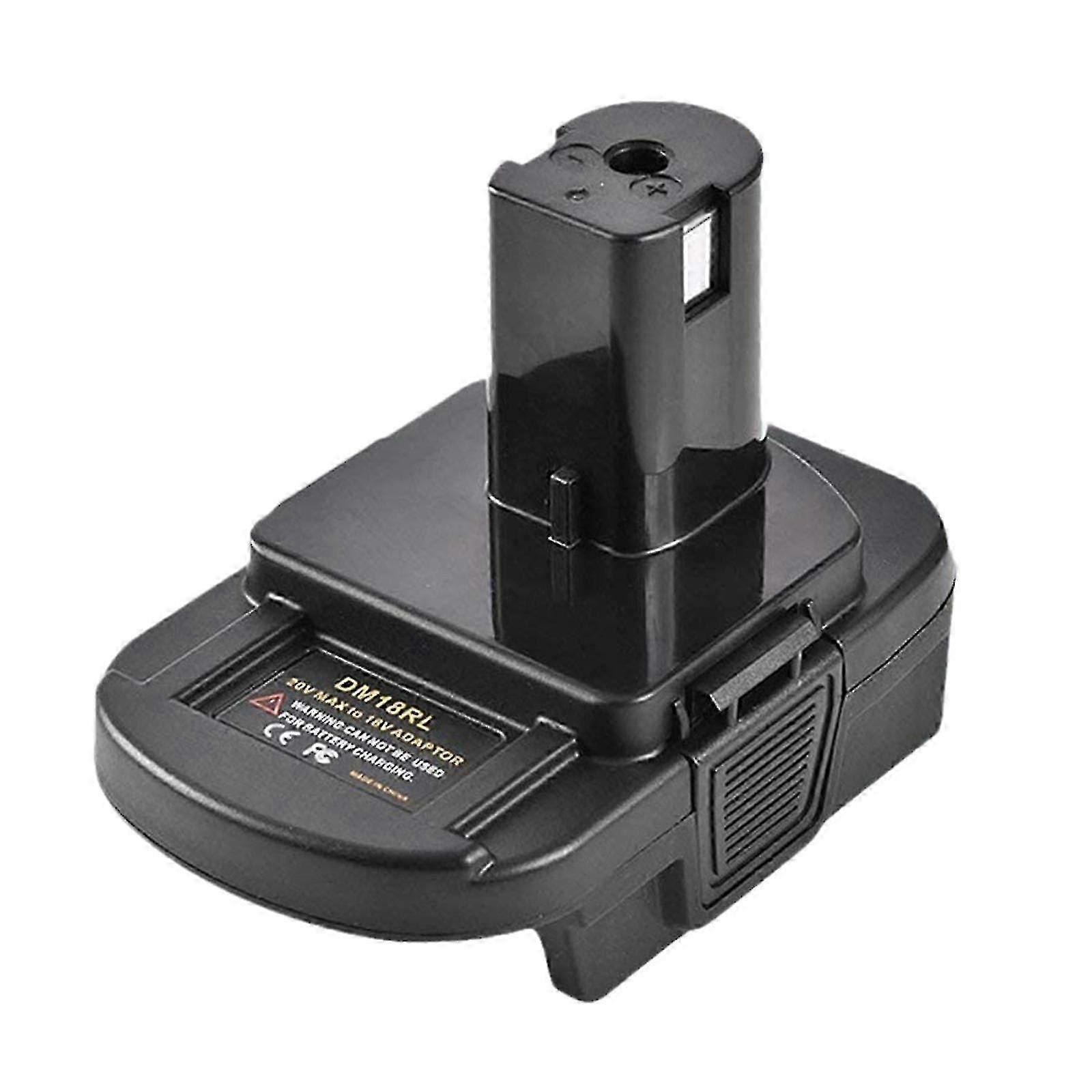 Για τον μετατροπέα Dewalt Milwaukee 20v/18v στον προσαρμογέα μετατροπέων μπαταριών Ryobi 18v Happy H