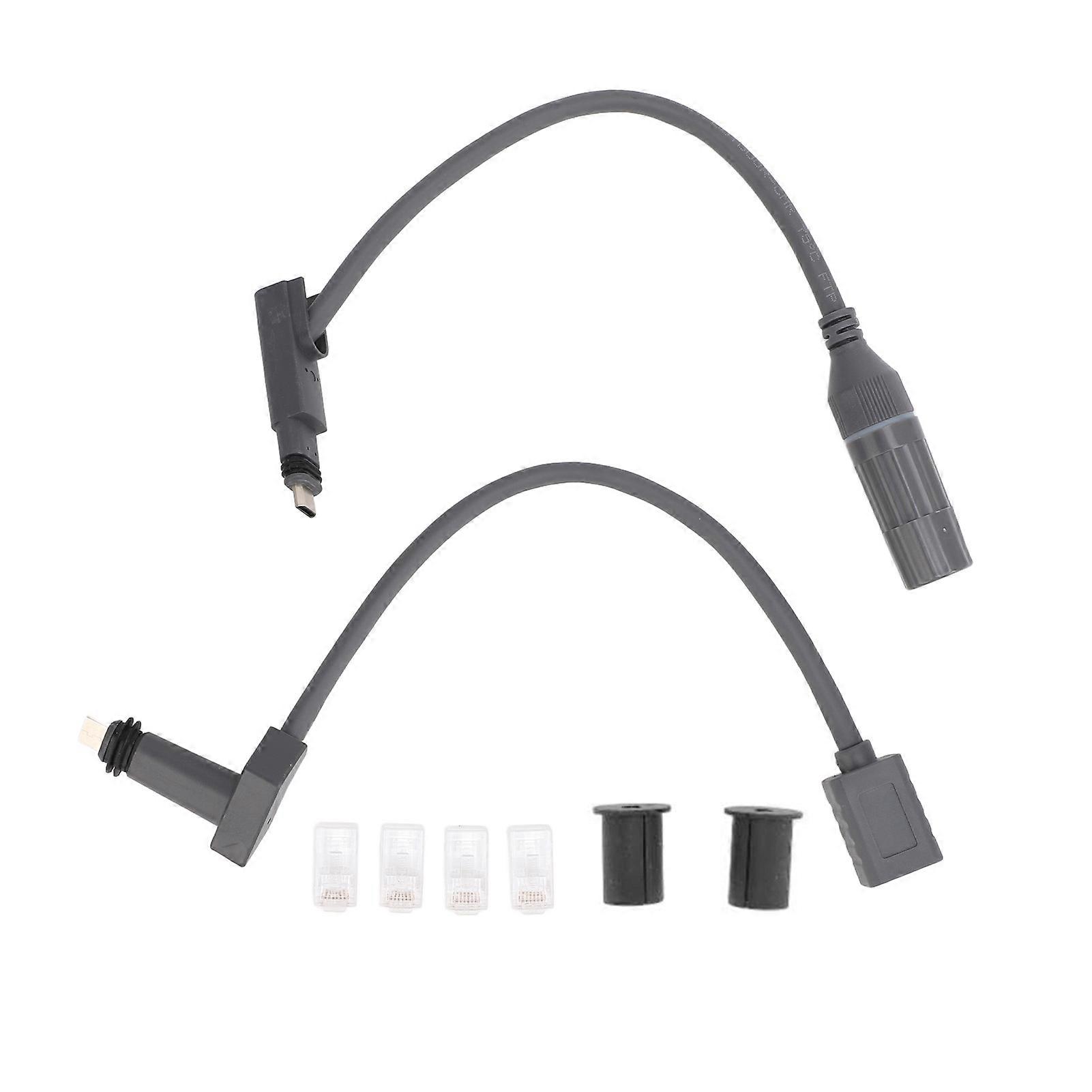 Waterproof SPX to RJ45 Adapter Kit 1200Mbps for Gen 2 Dishy and Router Connectivity