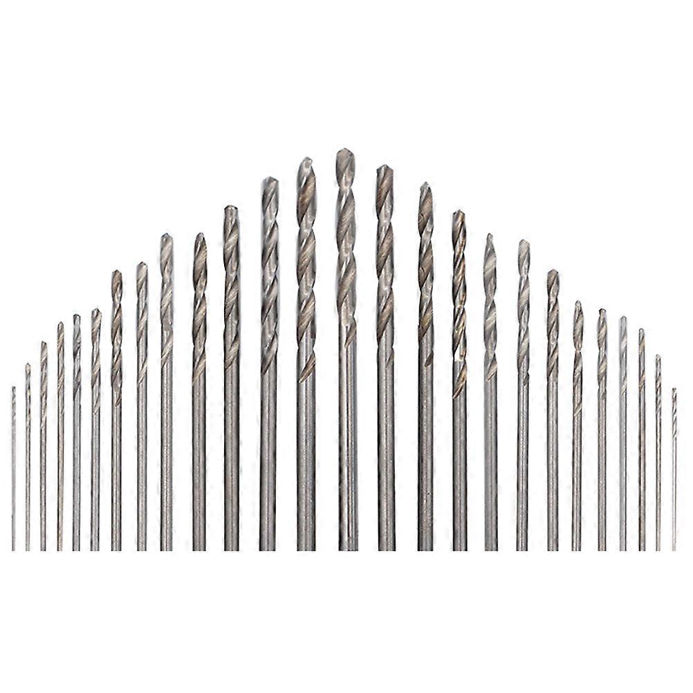 Metric Drill Bits Small Precision Drill Bit Set Engineers Metal Accessory 50Pcs