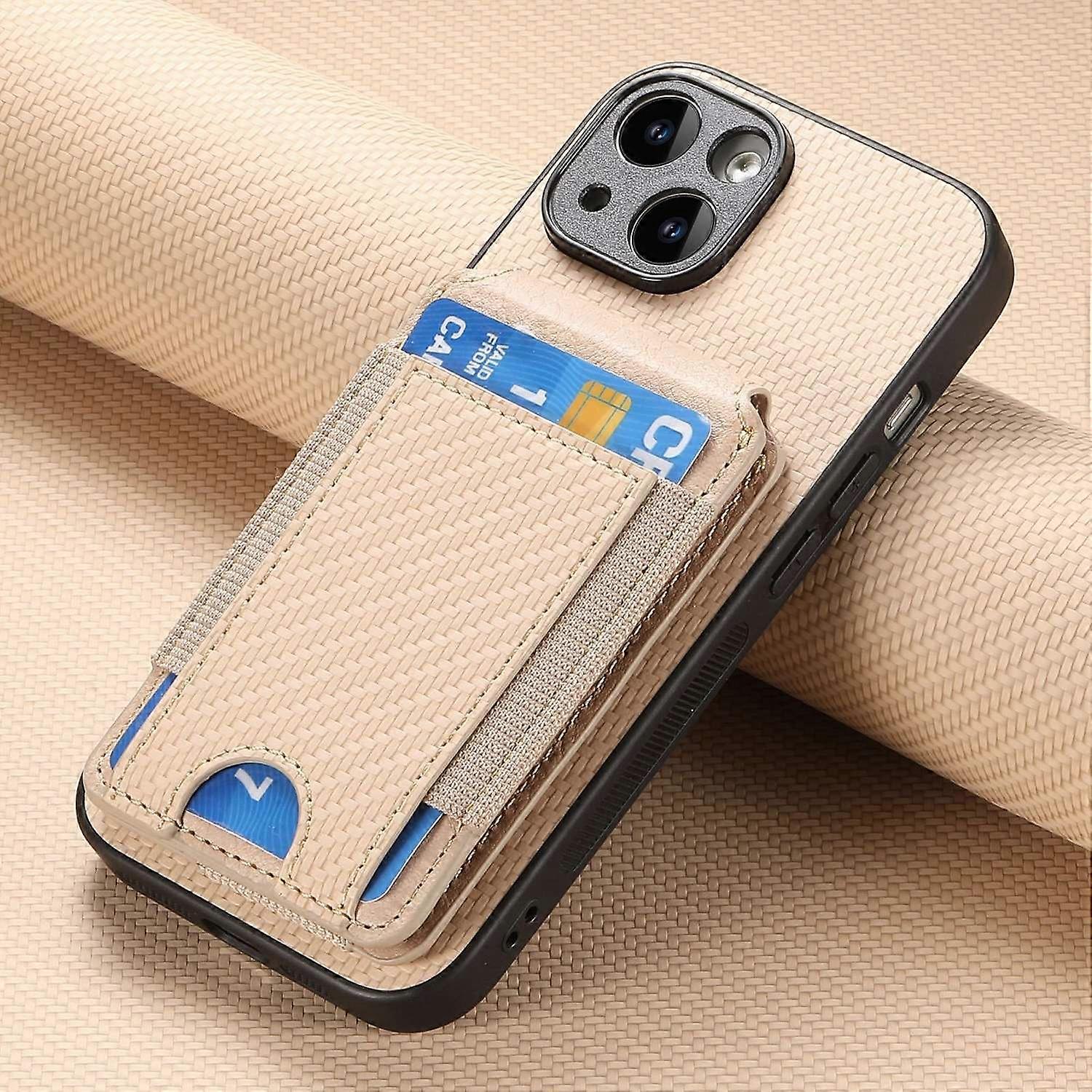 Case for Samsung A06 Khaki Apricot wallet card slot leather stand