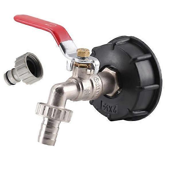 IBC tartályadapter S60x6, kerti csap 1/2" tömlőszerelvény.