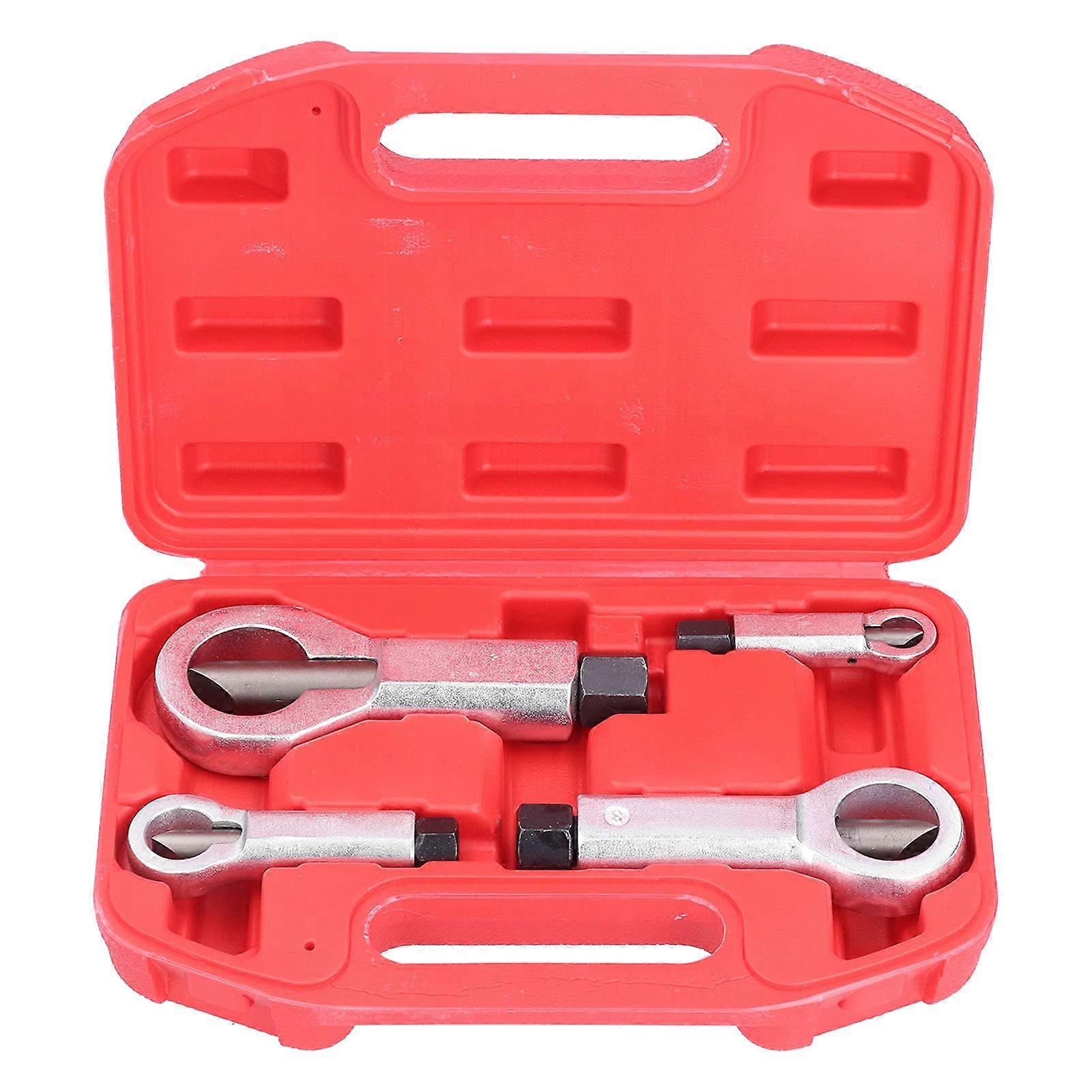4piece nut splitter, ultrahard ball bearing steel, splitting tools for removing nuts, damaged nut wrench breaker, nut separator for nuts