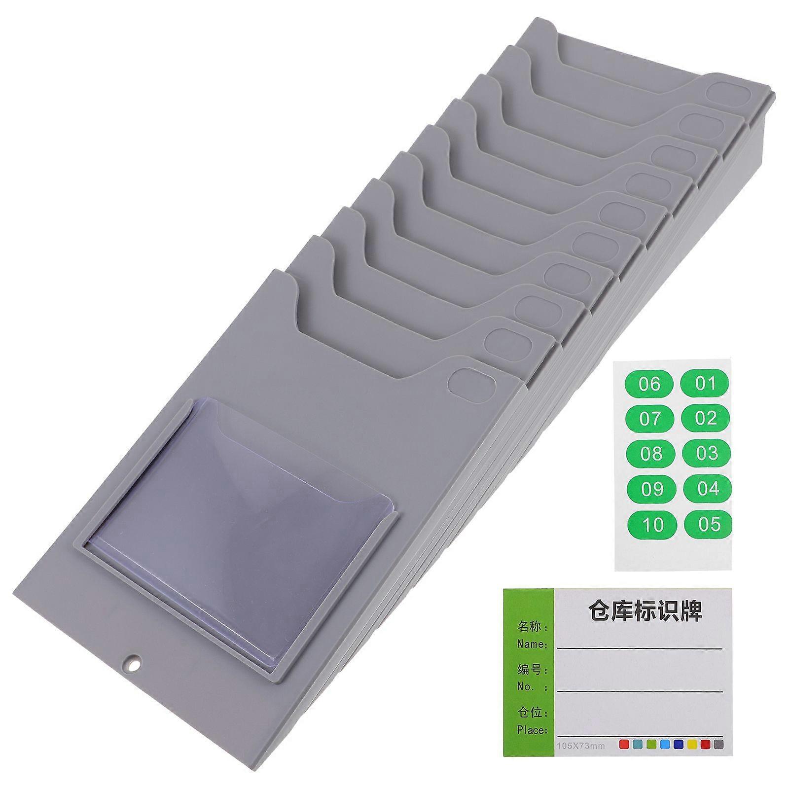 Porte-cartes de temps mural Porte-cartes de temps Rack de présence pour entrepôt de bureau
