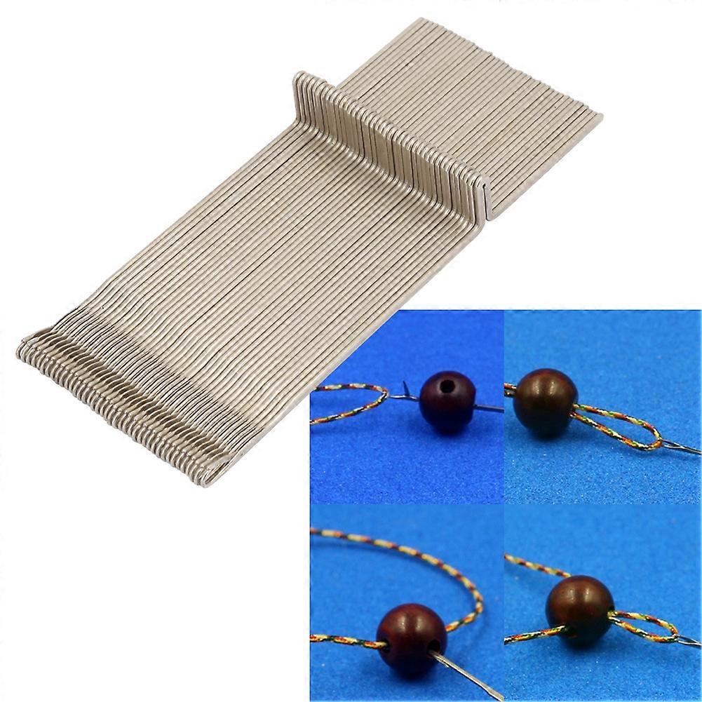 40Pcs Steel Knitting Machine Needles Weaving Tool Weaver Accessories Fit for KH230 14.2cm