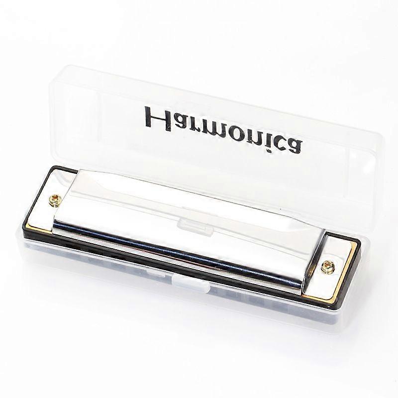 10 - Hole Folk Metal Harmonica | Beginner - Friendly Wind Instrument for Harmonica Enthusiasts