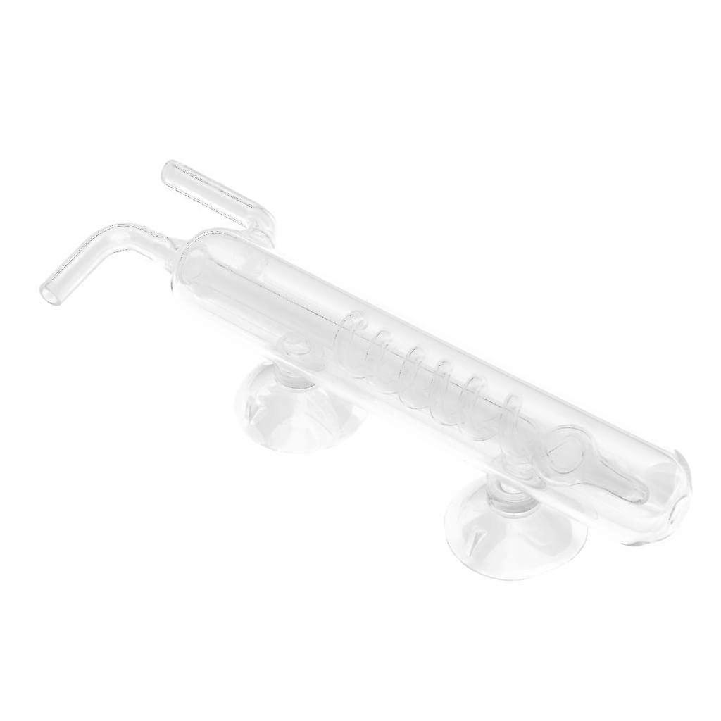 Glass CO2 Bubble Counter with Glass Suction Cup