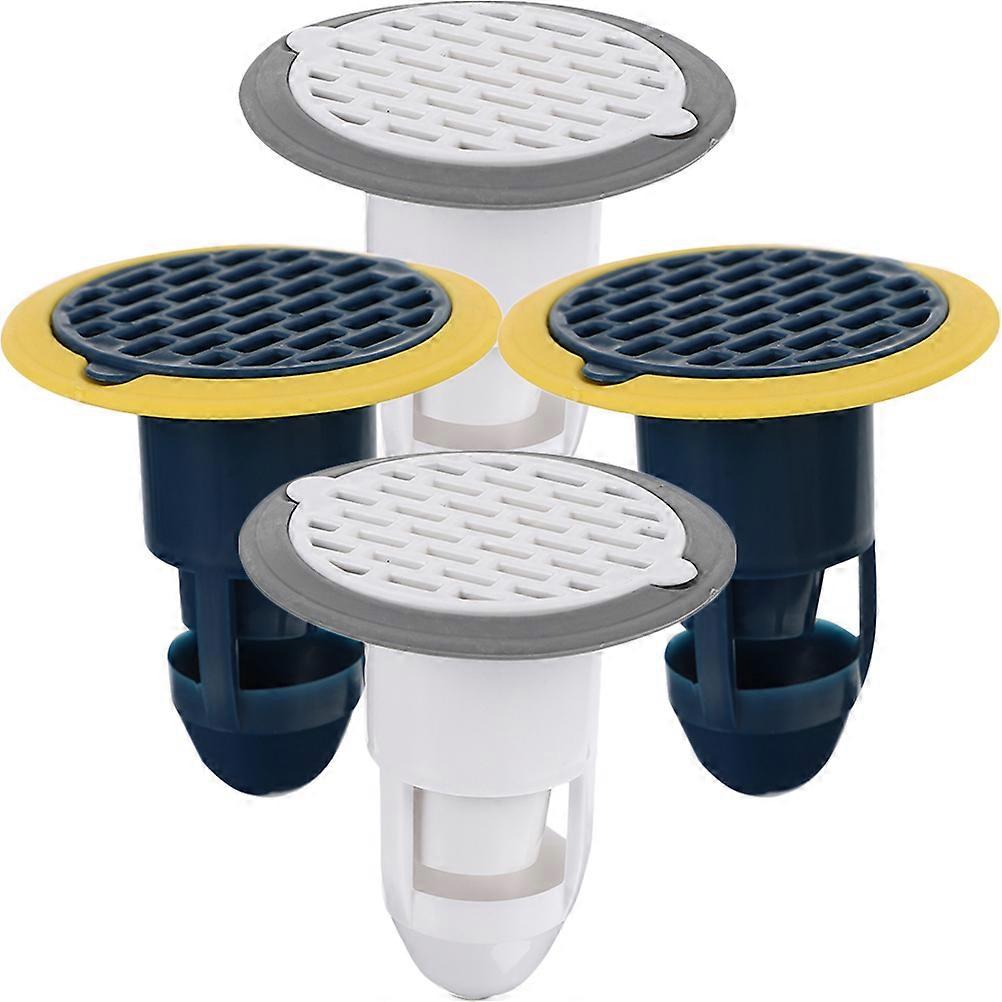 4pcs Bathroom Sink Drain Stopper Replacement Basin Strainer Plug With Deodorizing Seal for Pipes – Universal Fit for Kitchen, Shower & Laundry Room