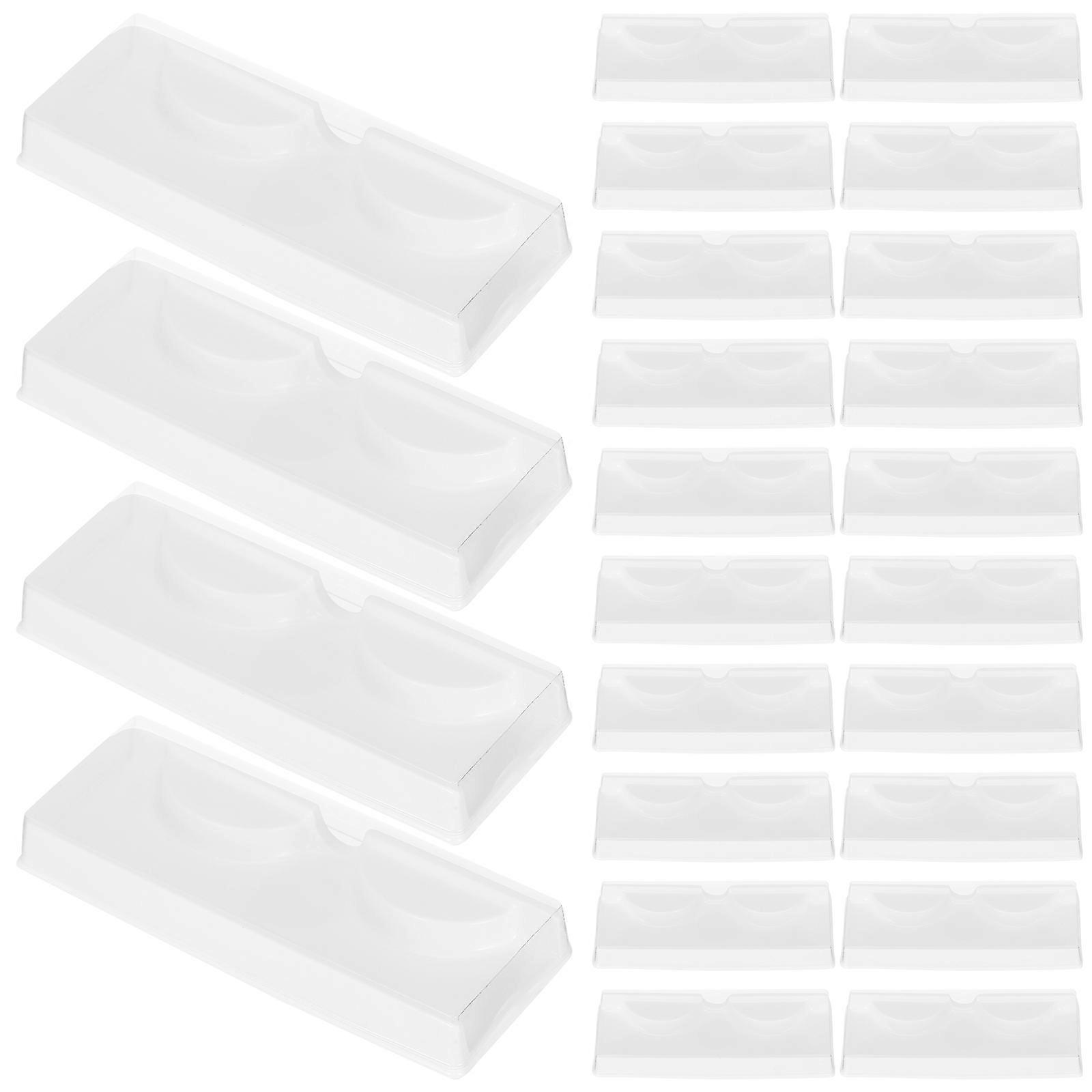 Eyelash Extension Storage Case Lash Holder Case Protective For Daily Use 8.50X3.40X1.00CM 50Pcs