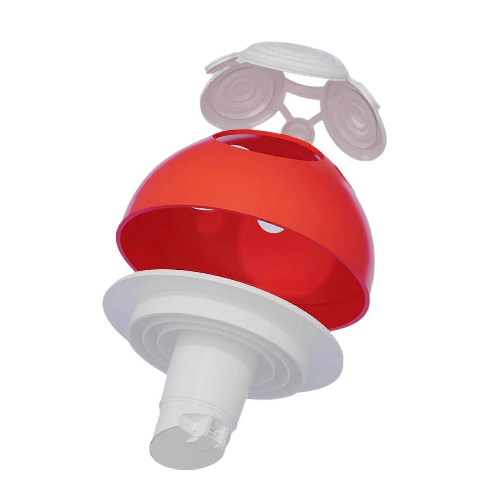 לא ריח מטבח ניקוז צינור מתאם ABS & סיליקון צורת פטריות מטבח ניקוז מחבר בקרת ריח לאמבטיה אדום