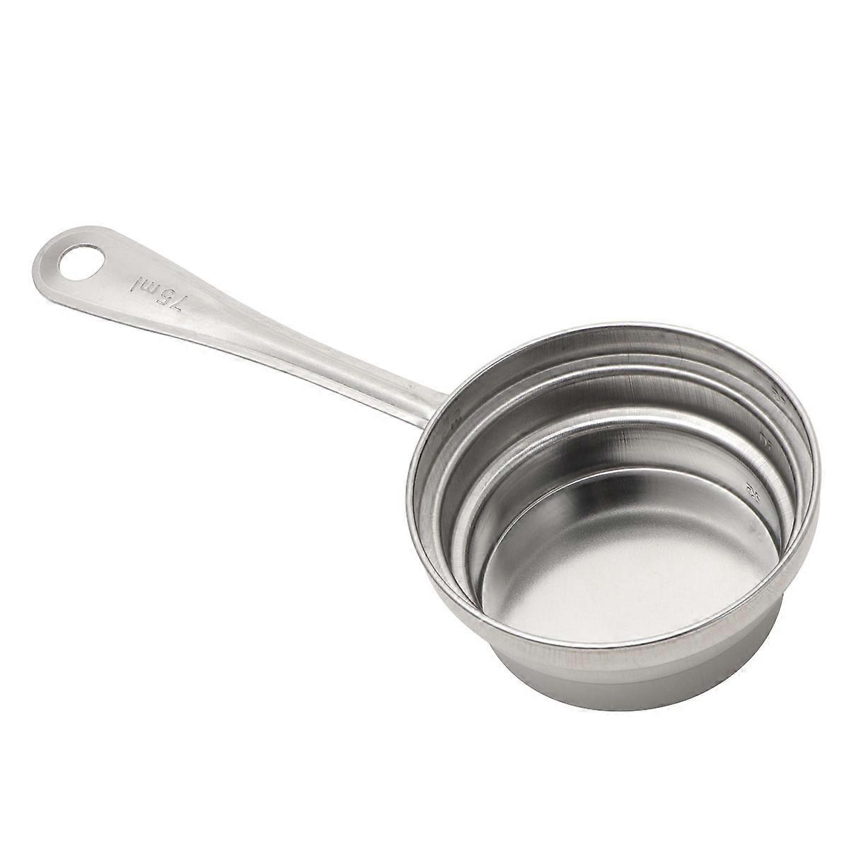 Stainless Measuring Spoons Metal Cooking Utensils Baking Tool Home Users 2Pcs