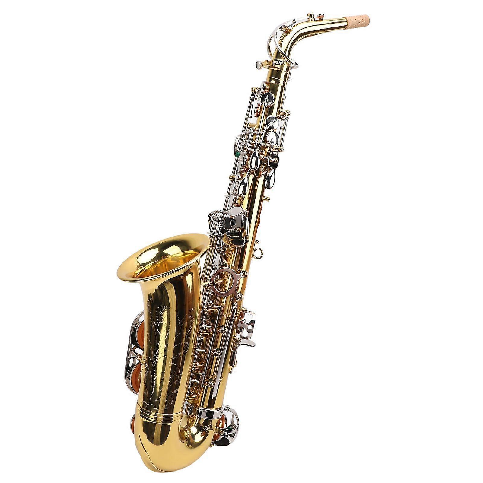 Eb Alto Saxophone Set Brass Material Sax Woodwind Instrument for Professional Player and Beginner
