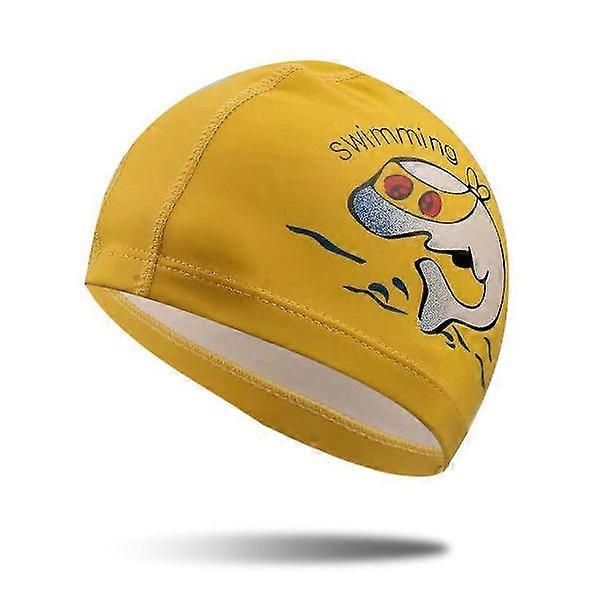 Waterproof cap for children for age 6-12 Protects hair with high elasticity