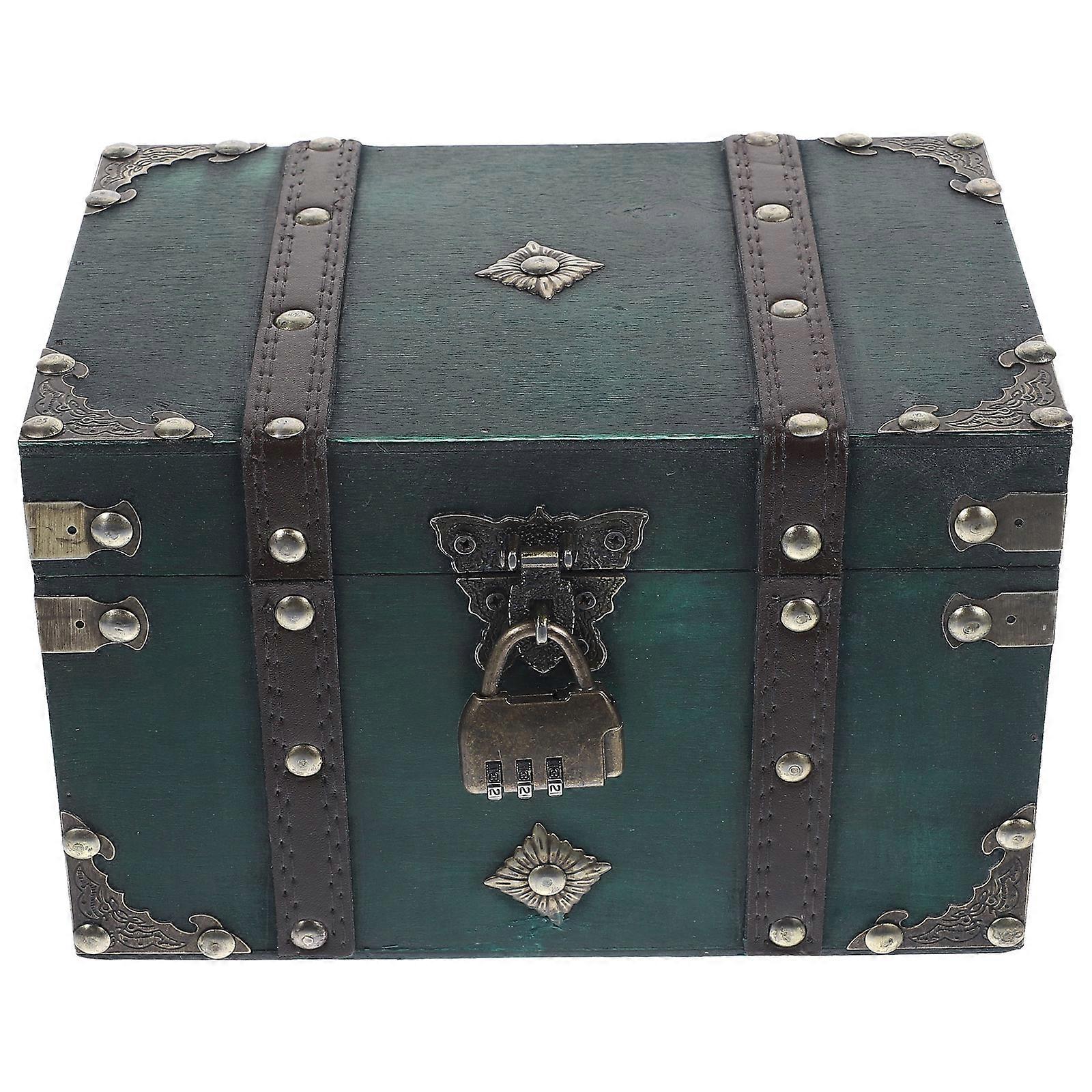 Decorative Keepsake Box Rectangular Wooden Storage .65X5.89X5.31IN Versatile 1Pack