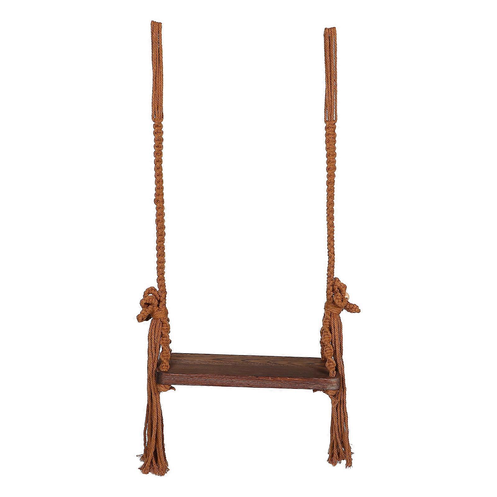Wooden Swing Chair Newborn Photoshoot Swing Infants Use Soft Materials Sturdy Construction 1Pack