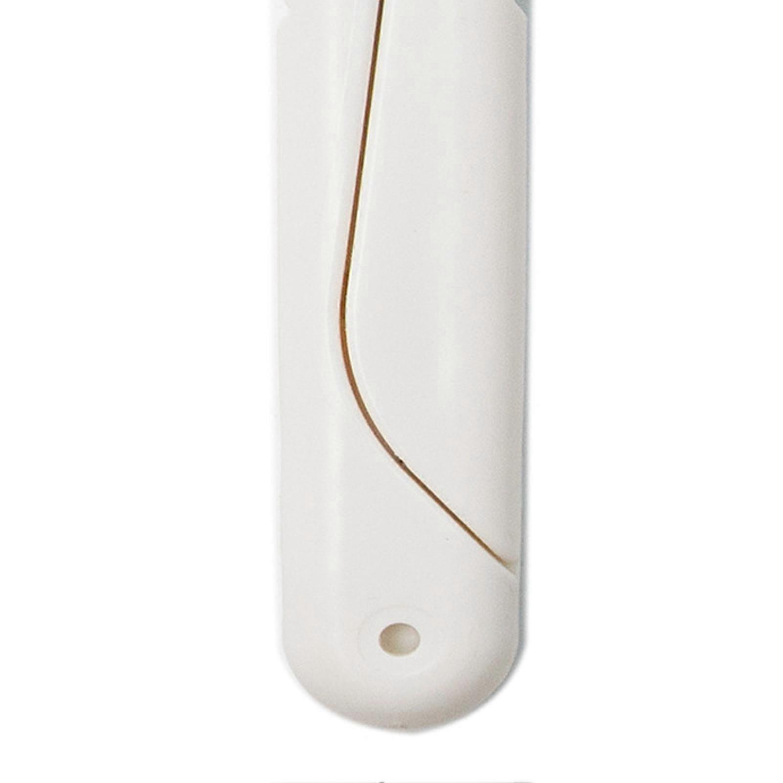 Thread Snip White Labor Saving Versatile Small Plastic Thread Snip Clipper for Cross Stitch DIY Knitting