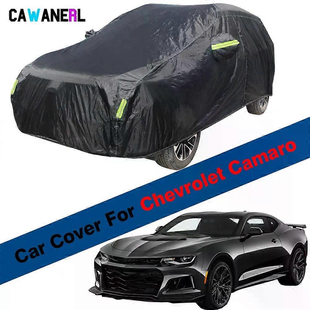 Per Copertura Auto Completa Anti-UV Parasole Neve Pioggia Polvere Proteggere Impermeabile Copertura Auto Per Chevrolet Camaro