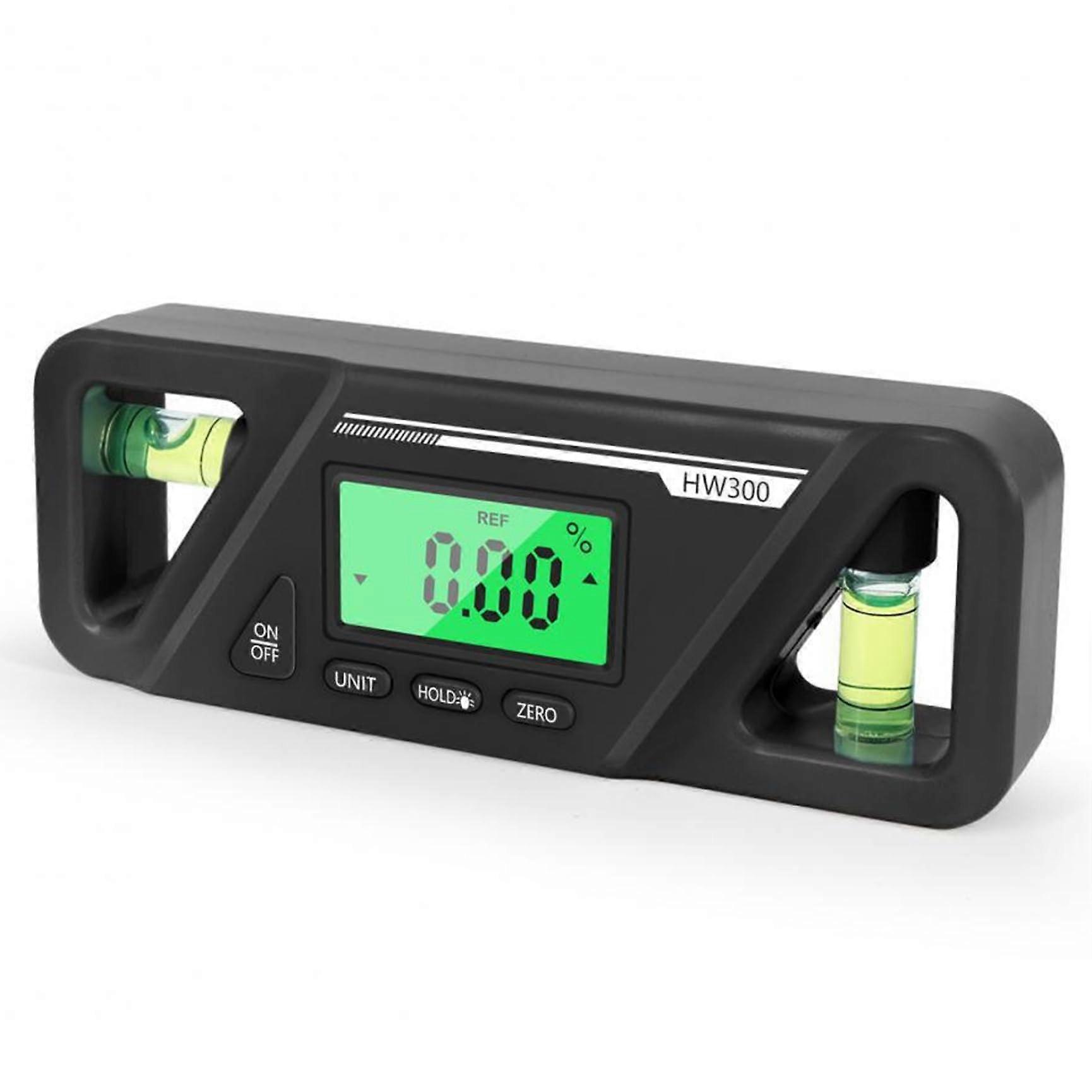 Digital Level and Protractor 3 in 1 Magnetic Tilt Meter - Portable LED Display Angle Finder No Battery Required