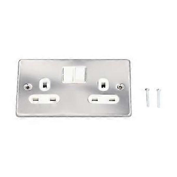 Wall Socket Double Standard Electrical Outlet with Switch Power Supply Accessories 13A