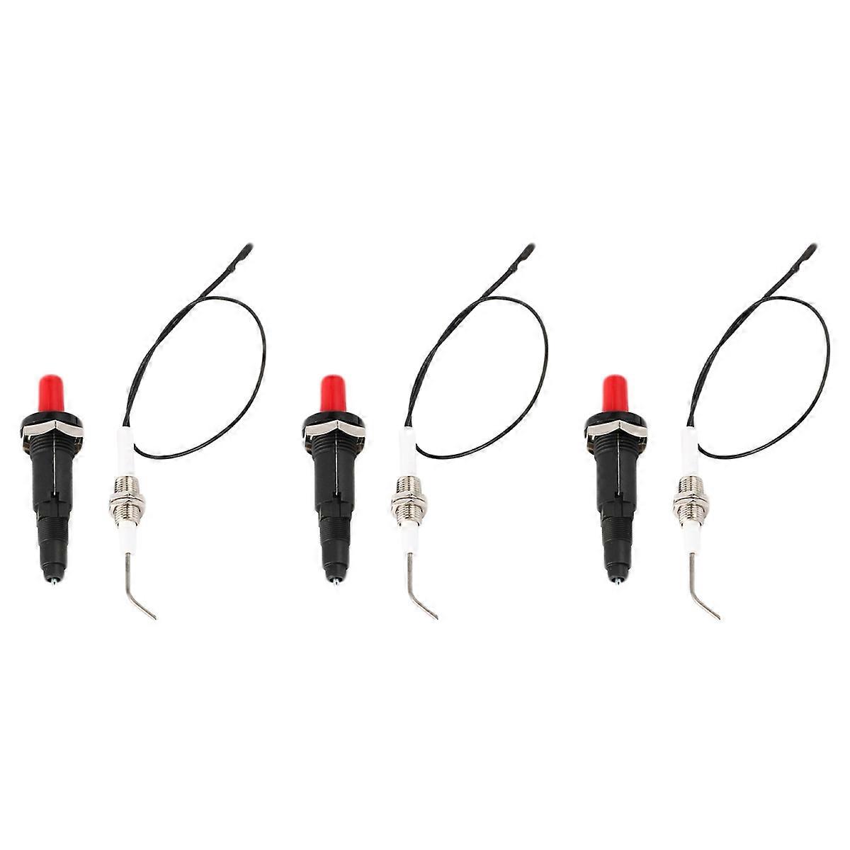 Gas Grill Push Button Kitchen Lighter Piezo Ignition Kit Universal Threaded Plug