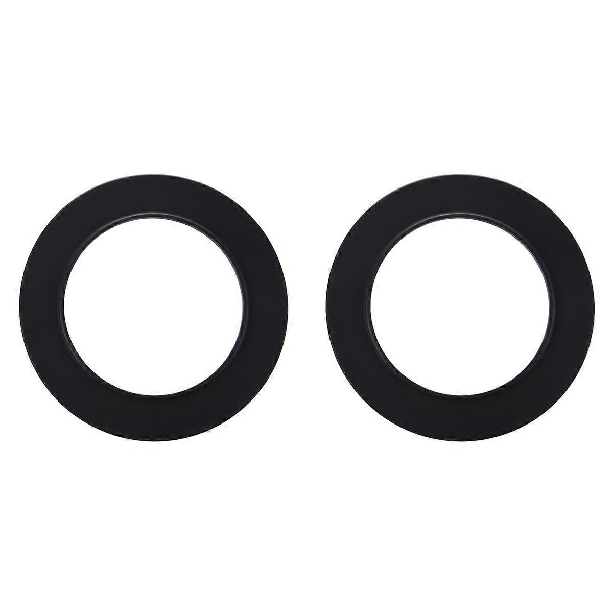 2X Camera Lens Filter Step Up Ring 49mm-67mm Adapter Black