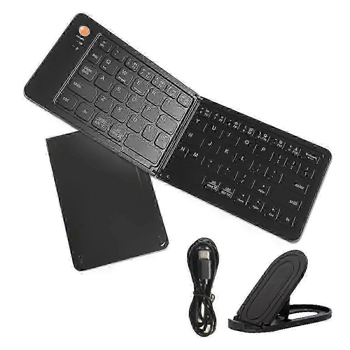 Mini Bluetooth Keyboard Portable Folding Wireless Keypad for IOS/Android/Windows Tablet Mobile Phon
