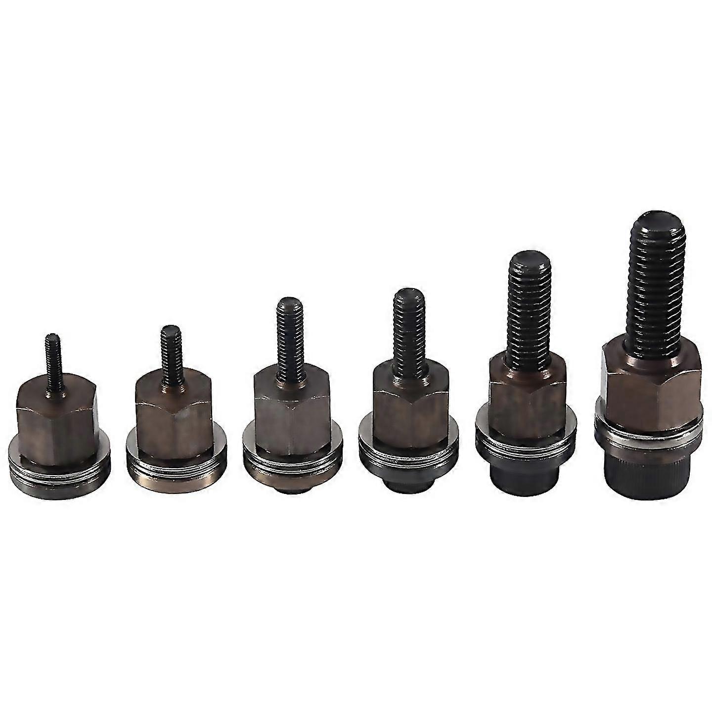 6pcs Hand Rivet Nut Head Nuts Simple Installation Manual Riveter Rivnut Tool Accessory For Nuts M3 M