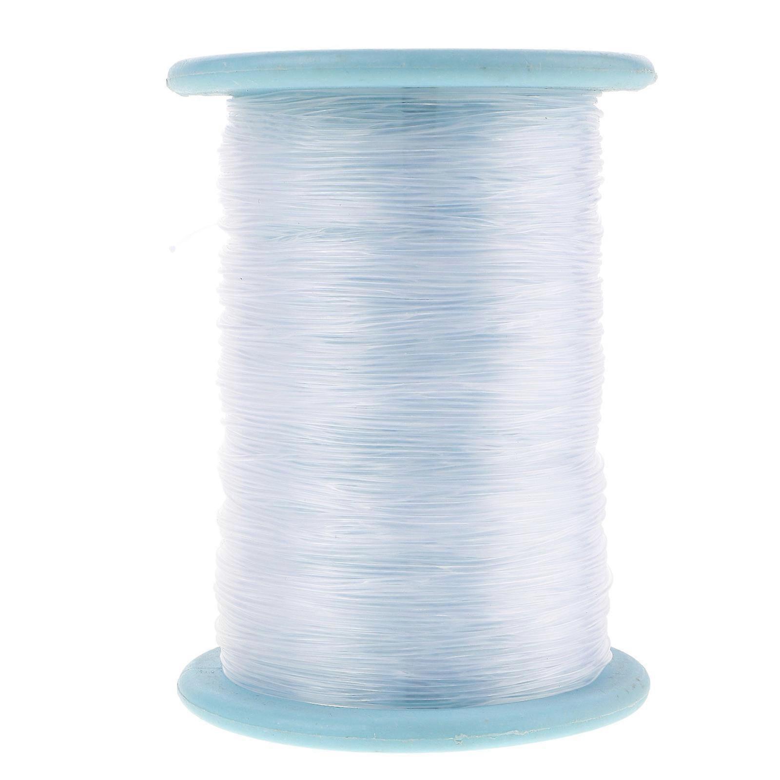 Fluorocarbon Monofilament Fishing Line – Invisible Thread for DIY Ceiling Decor, Crafting, and Jewelry Making – Easy Installation, Thickness